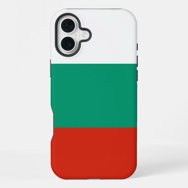 Apple iPhone 16 Plus Mate, Bulgaria flag Case (Back)