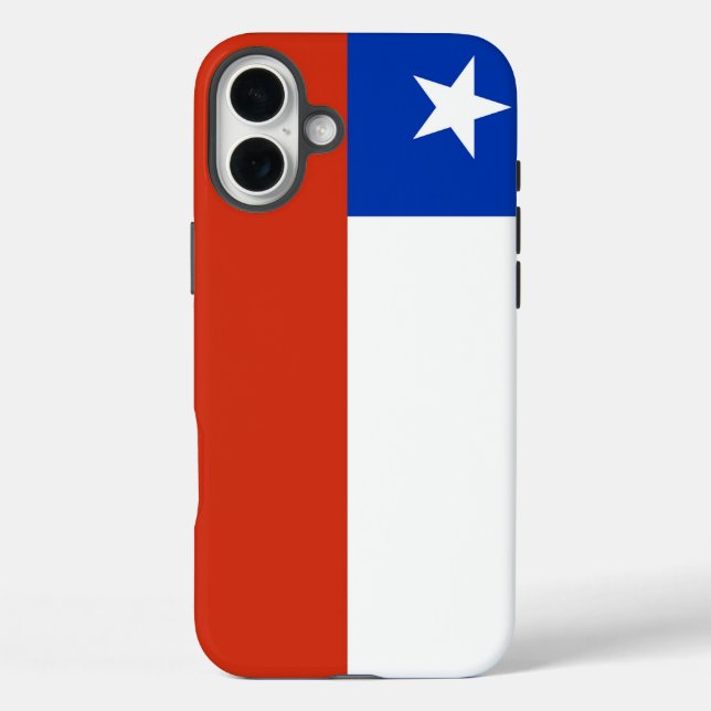 Apple iPhone 16 Plus Mate, Chile flag Case-Mate iPhone Case (Back)