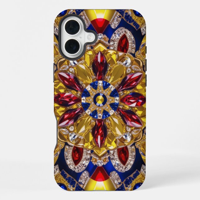 Apple iPhone 16 Plus Mate, Colombia Colours Case (Back)