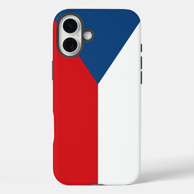 Apple iPhone 16 Plus Mate, Czechia flag Case-Mate iPhone Case (Back)