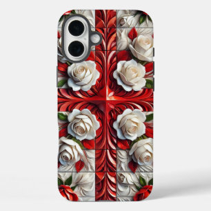 Apple iPhone 16 Plus Mate, England colors flag Case
