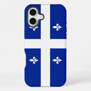 Apple iPhone 16 Plus Mate, Quebec flag Case