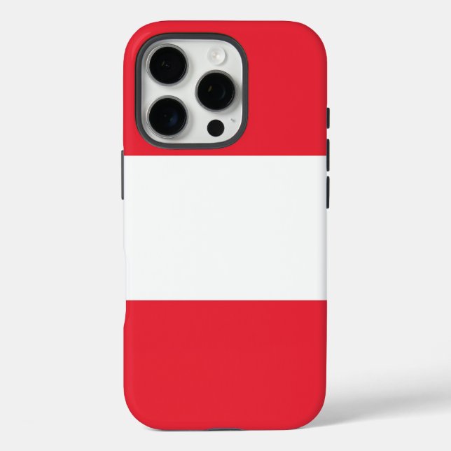 Apple iPhone 16 Pro Case-Mate, Austria flag Case-Mate iPhone Case (Back)