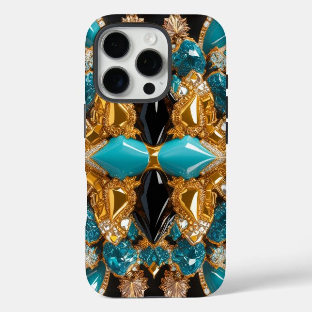 Apple iPhone 16 Pro Case-Mate, Bahamas Colours Case-Mate iPhone Case (Back)