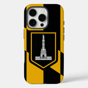 Apple iPhone 16 Pro Case-Mate, Baltimore flag iPhone 16 Pro Case