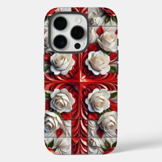 Apple iPhone 16 Pro Case-Mate, England colors flag iPhone 16 Pro Case