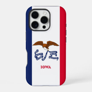 Apple iPhone 16 Pro Case-Mate, Iowa flag Case
