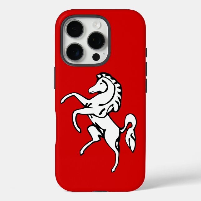 Apple iPhone 16 Pro Case-Mate, Kent County flag Case-Mate iPhone Case (Back)