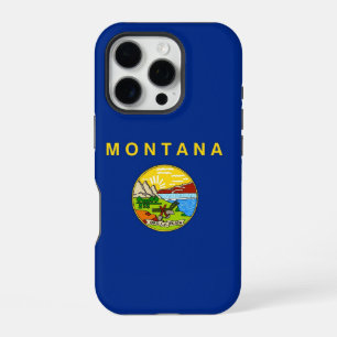 Apple iPhone 16 Pro Case-Mate, Montana flag Case