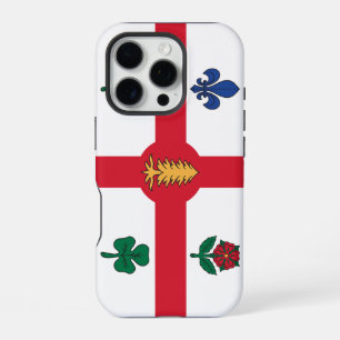 Apple iPhone 16 Pro Case-Mate, Montreal flag Case