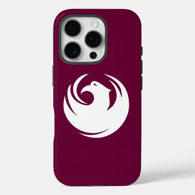 Apple iPhone 16 Pro Case-Mate, Phoenix flag Case-Mate iPhone Case (Back)