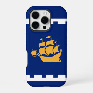 Apple iPhone 16 Pro Case-Mate, Quebec City flag Case