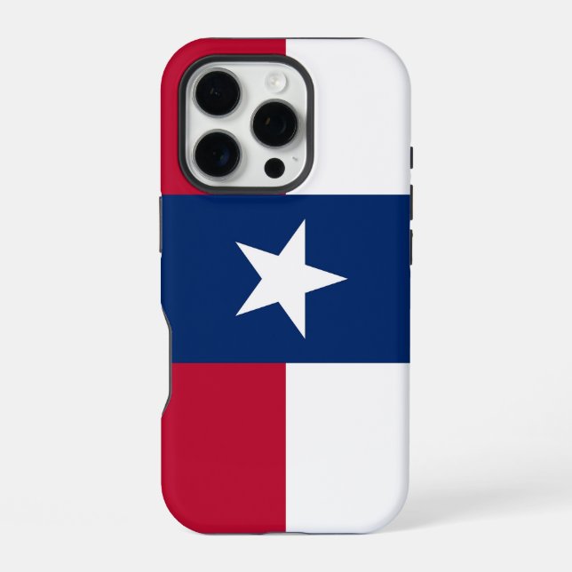 Apple iPhone 16 Pro Case-Mate, Texas flag Case (Back)