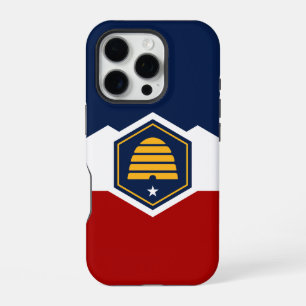 Apple iPhone 16 Pro Case, Utah State flag Case