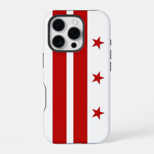 Apple iPhone 16 Pro Case, Washington DC flag Case