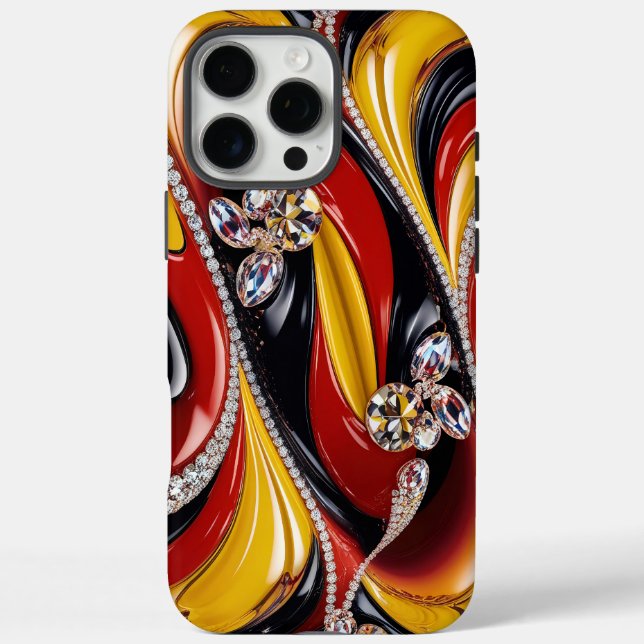 Apple iPhone 16 Pro Max Case, Belgium Colours Case-Mate iPhone Case (Back)