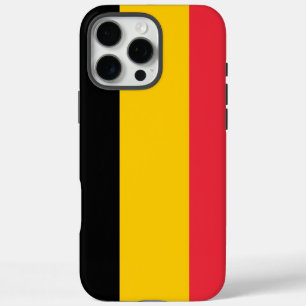 Apple iPhone 16 Pro Max Case, Belgium flag Case