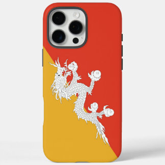 Apple iPhone 16 Pro Max Case, Bhutan flag Case