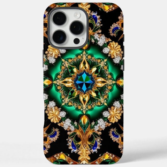 Apple iPhone 16 Pro Max Case, Brazil Colours Case-Mate iPhone Case (Back)