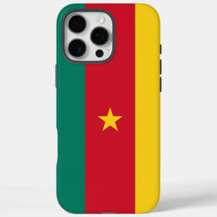 Apple iPhone 16 Pro Max Case, Cameroon flag Case