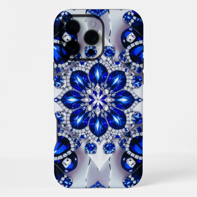 Apple iPhone 16 Pro Max Case, Finland colours Case (Back)