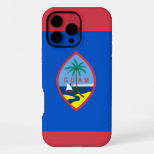 Apple iPhone 16 Pro Max Case, Guam flag Case