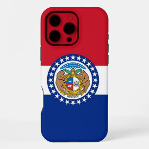 Apple iPhone 16 Pro Max Case, Missouri flag Case