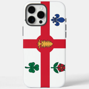 Apple iPhone 16 Pro Max Case, Montreal flag Case