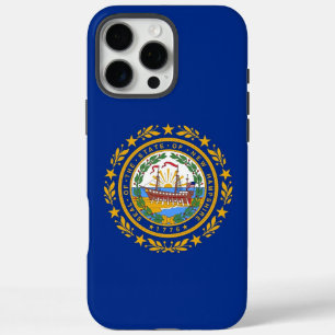 Apple iPhone 16 Pro Max Case, New Hampshire flag iPhone 16 Pro Max Case