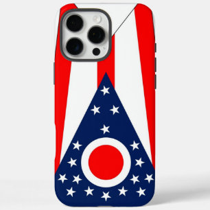 Apple iPhone 16 Pro Max Case, Ohio flag Case
