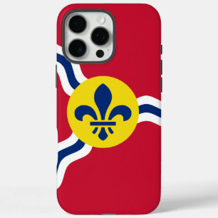 Apple iPhone 16 Pro Max Case, St. Louis flag iPhone 16 Pro Max Case
