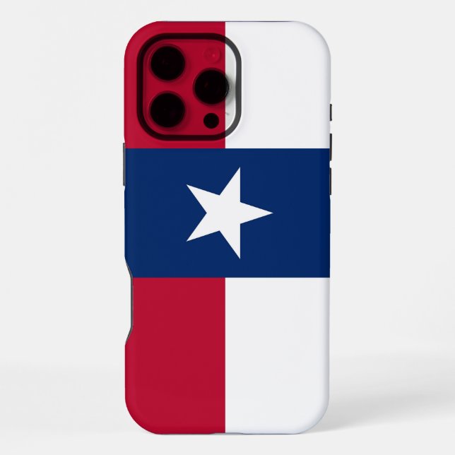 Apple iPhone 16 Pro Max Case, Texas flag Case (Back)