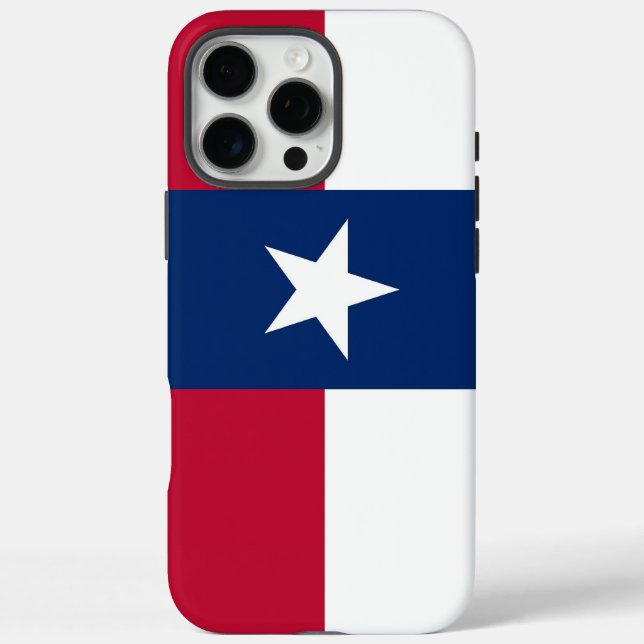 Apple iPhone 16 Pro Max Case, Texas flag Case-Mate iPhone Case (Back)