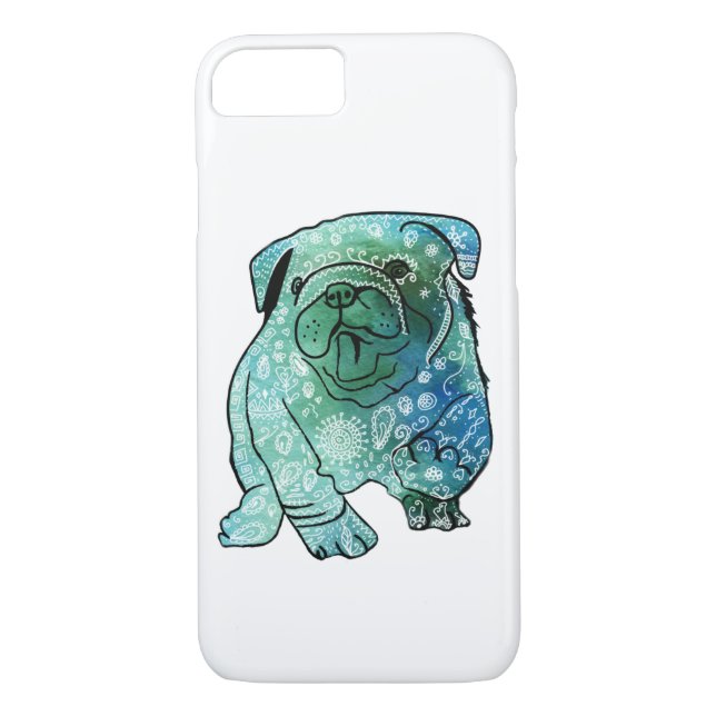 Apple iPhone 8/7, Barely There, Dog French Bulldog Case-Mate iPhone Case (Back)