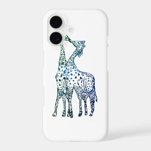 Apple iPhone 8/7, Barely There Giraffes Kiss