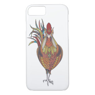 Apple iPhone 8/7 Case-Colourful Chicken iPhone 8/7 Case