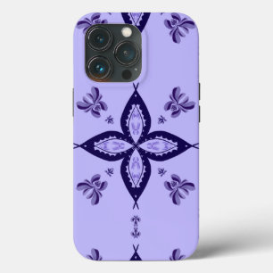 Apple iPhone case with flower design