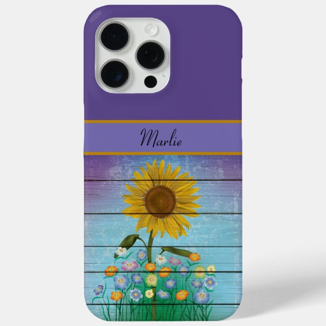 Apple iPhone Pro Max Sunflower  Case-Mate iPhone Case (Back)