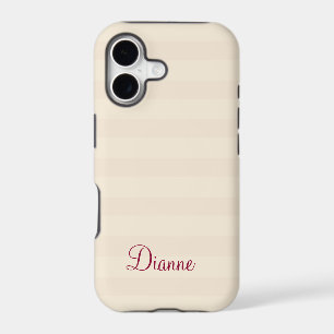 Apple iPhone Protective Case with Name