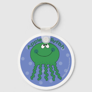 Apple Jellyfish Key Ring