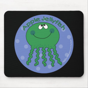 Apple Jellyfish Mouse Mat