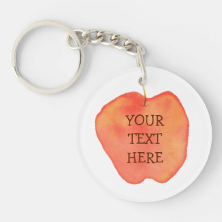 Apple Key Ring