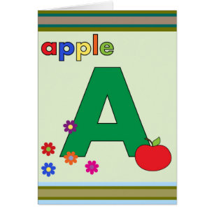 Apple Letter A