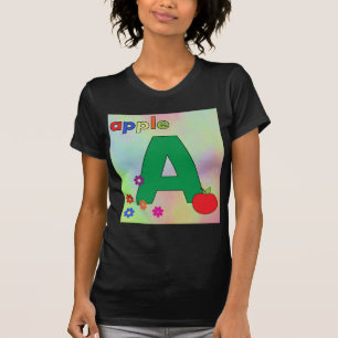 Apple Letter A T-Shirt
