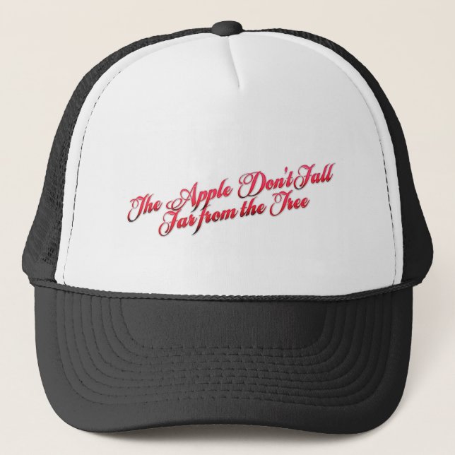 Apple Logo Trucker Hat (Front)