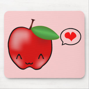 Apple Love Mouse Mat