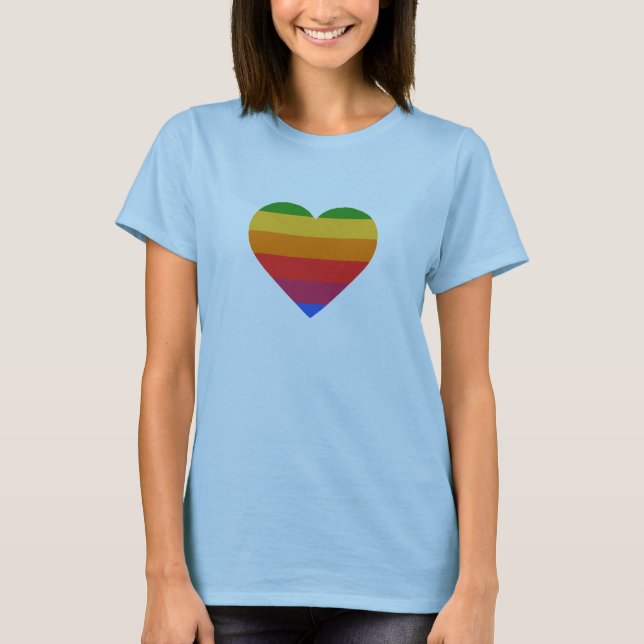 Apple Mac Heart T-Shirt (Front)