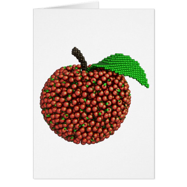 Apple made of apples (Front)