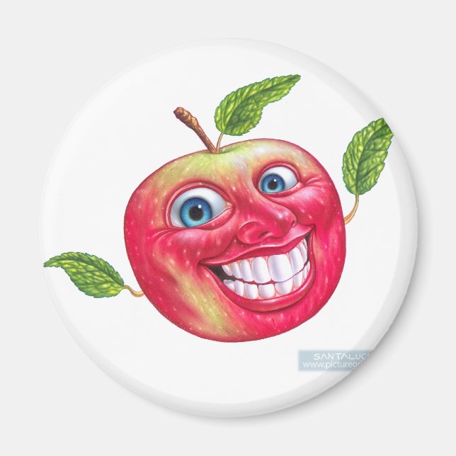 apple magnet (Front)