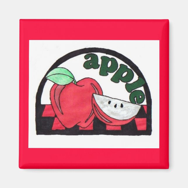 Apple magnet (Front)